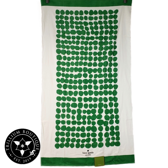 Kate Spade Beach Towel 40 Inches × 70 Inches NWT! - Picture 2 of 3